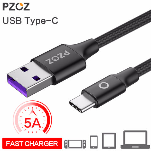 Câble 5A USB Type-C PZOZ