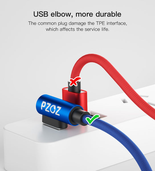 Micro usb 90° PZOZ